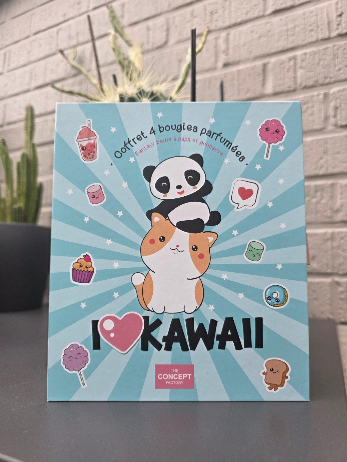 Coffret bougies Kawaii, Ophalen