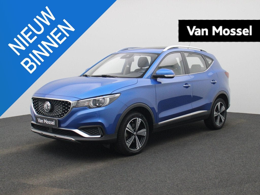 MG MG ZS EV Luxury 45 kWh PANO | LEDER | CAMERA, Auto's, MG, 45 kWh, Gebruikt, Parkeersensor, 1507 kg