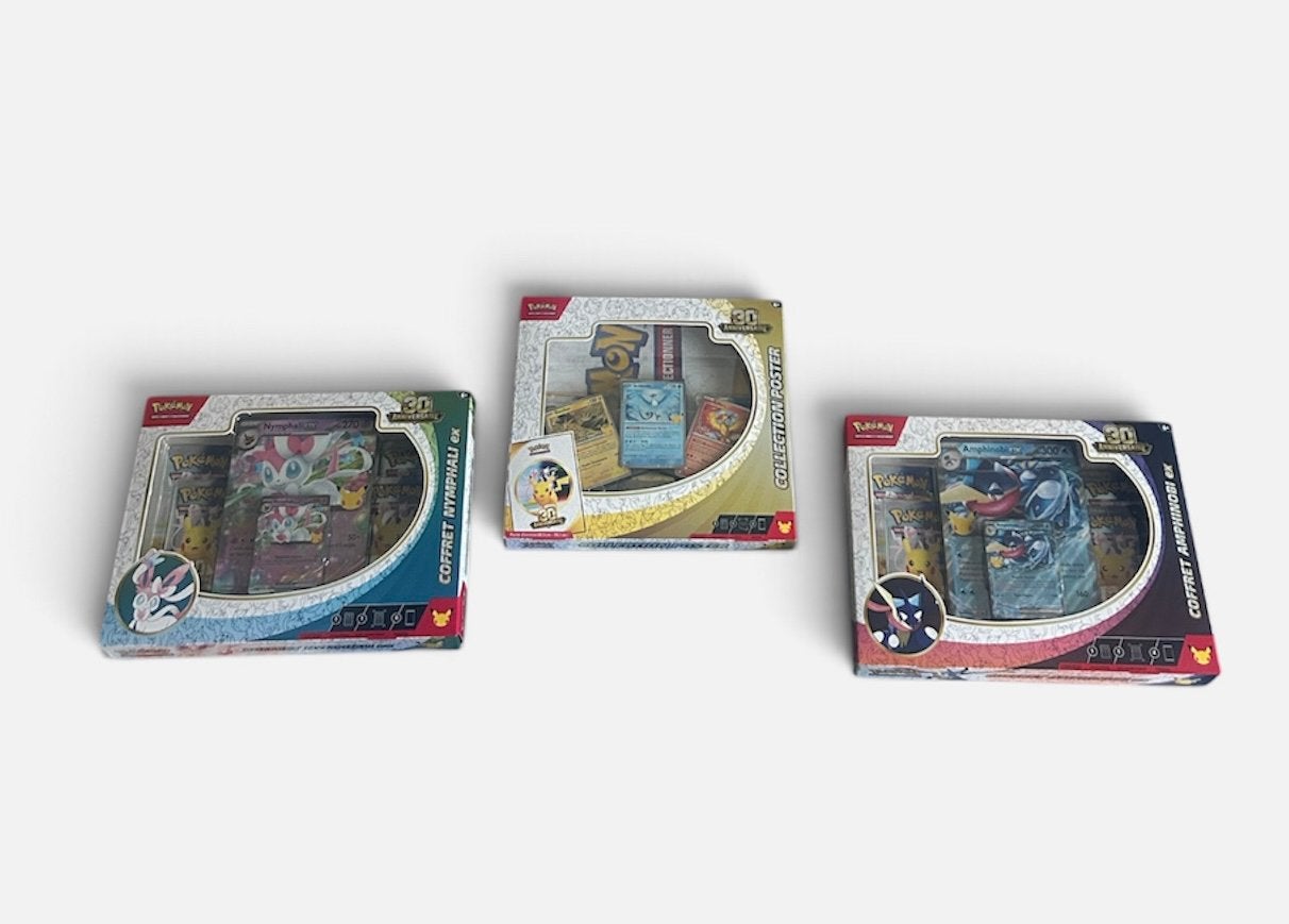 Coffrets Pokemon 30 ans, Ophalen, Nieuw