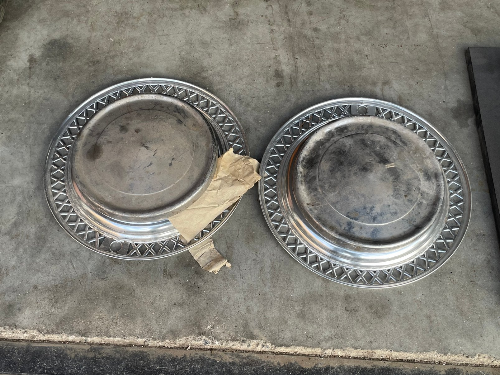 disques de roue rétro pour caravane ancienne, Caravanes & Camping, Enlèvement, Comme neuf