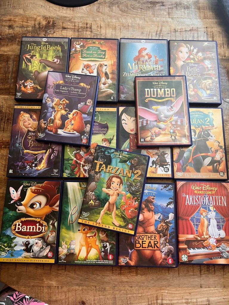 DVD's Disney allerlei, Cd's en Dvd's, Tekenfilm, Alle leeftijden, Overige soorten, Ophalen of Verzenden