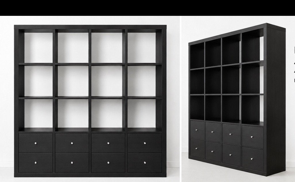 Kast ikea 4x4 met lades, Huis en Inrichting, Ophalen, Gebruikt, Met lade(s)