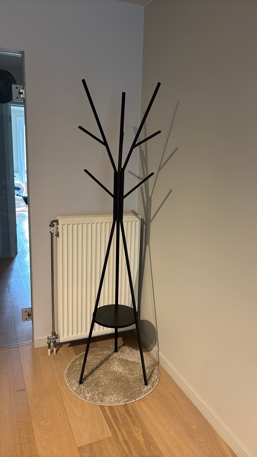 Zwarte kapstok 180cm, Ophalen, Zo goed als nieuw