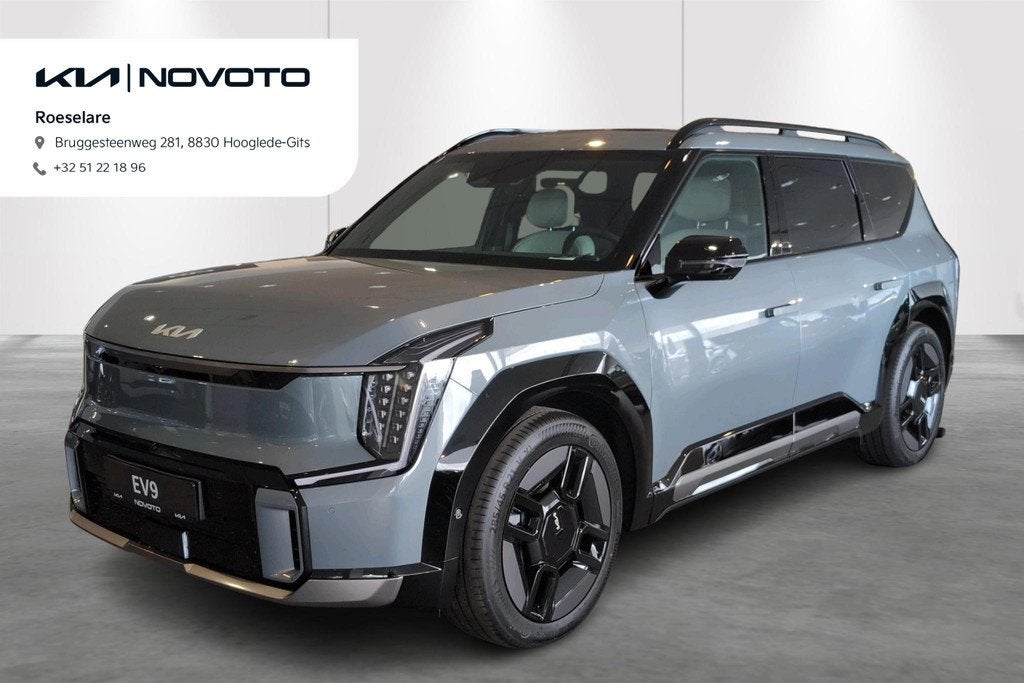 KIA EV9 BEV 99.8 kWh GT Line AWD, Automaat, Stof, 2500 kg, 7 zetels