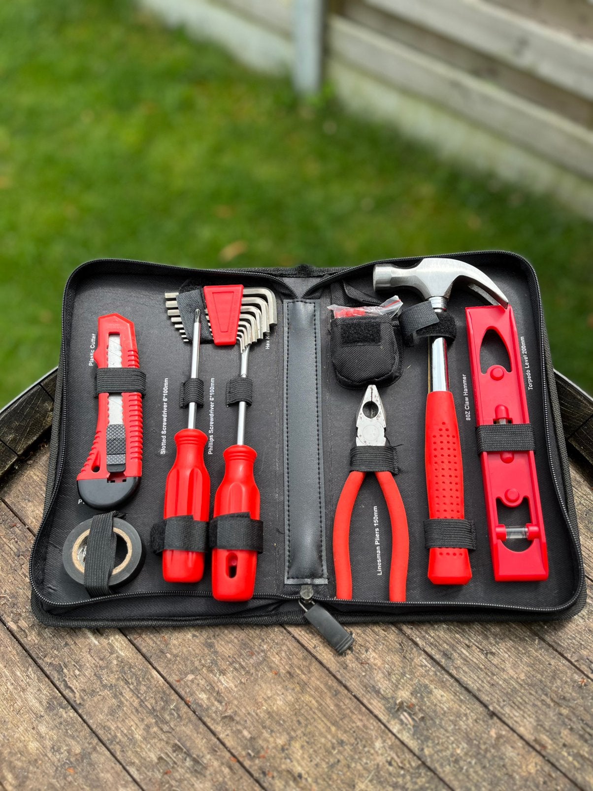 Perel Tools Gereedschapsset in handige etui, Ophalen, Gebruikt, Gereedschapsset, Overige merken