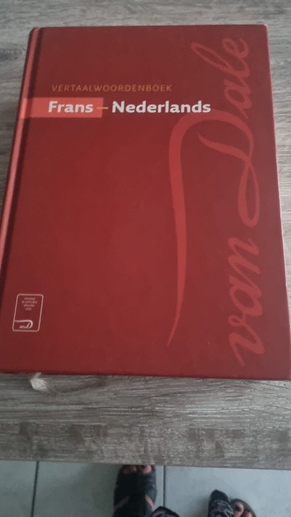 Woordenboek frans-nederlands, Ophalen, Zo goed als nieuw, Van Dale, Frans