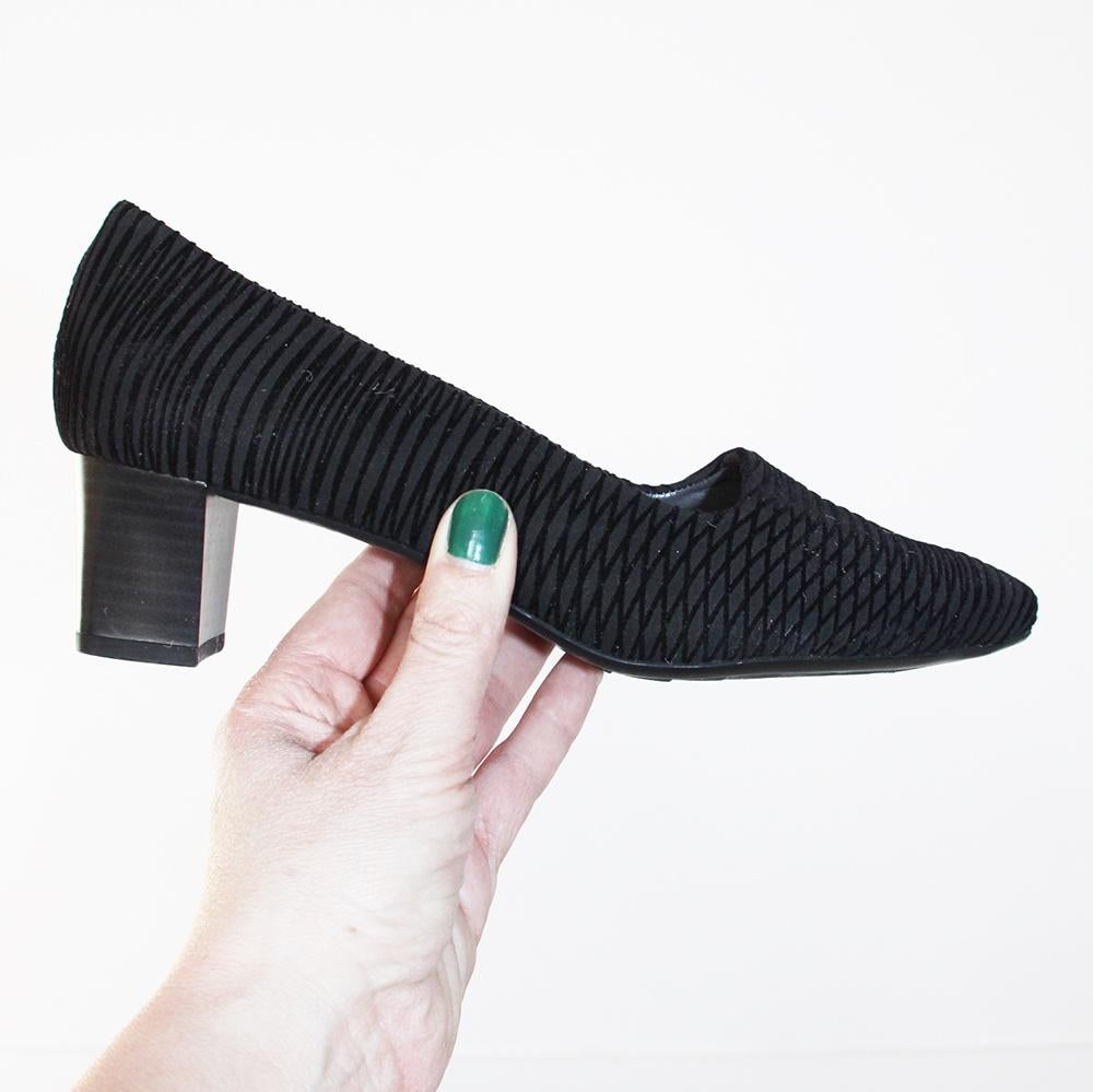 Zeer Mooie Peter Kaiser Pumps -s16 (Maat 5½/38½) € 75,-, Kleding | Dames, Peter Kaiser, Pumps, Verzenden, Zwart