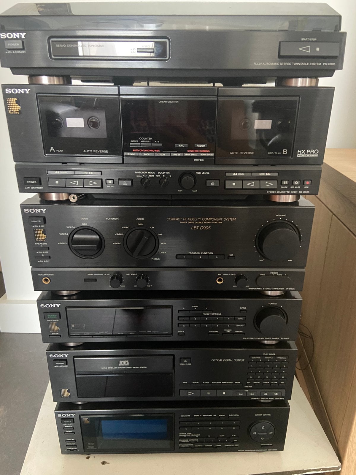 Stereoketen Sony LBT-D905, TV, Hi-fi & Vidéo, Chaîne Hi-fi, Enlèvement, Comme neuf, Haut-parleurs, Sony