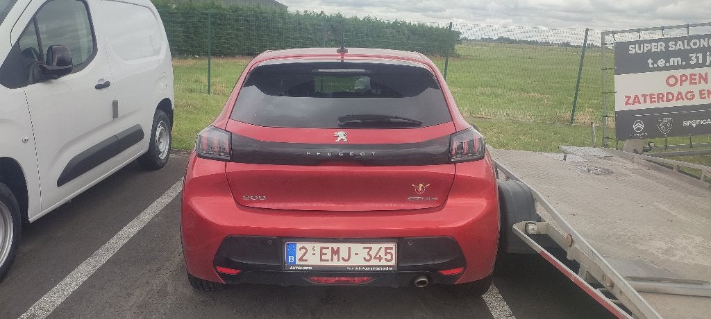 Peugeot 208 GT Line – BJ: 11/2020 – 73.000 km – Schade, Auto's, Voorwielaandrijving, Euro 6, 1199 cc, Overige bekleding