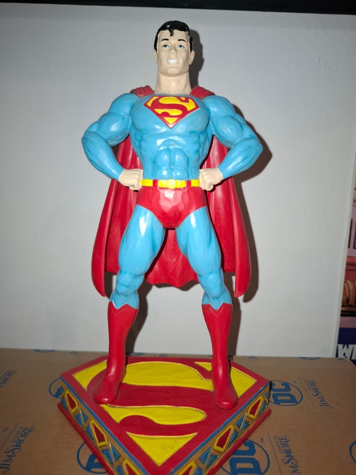 Jim Shore DC - Superman, Ophalen of Verzenden, Zo goed als nieuw