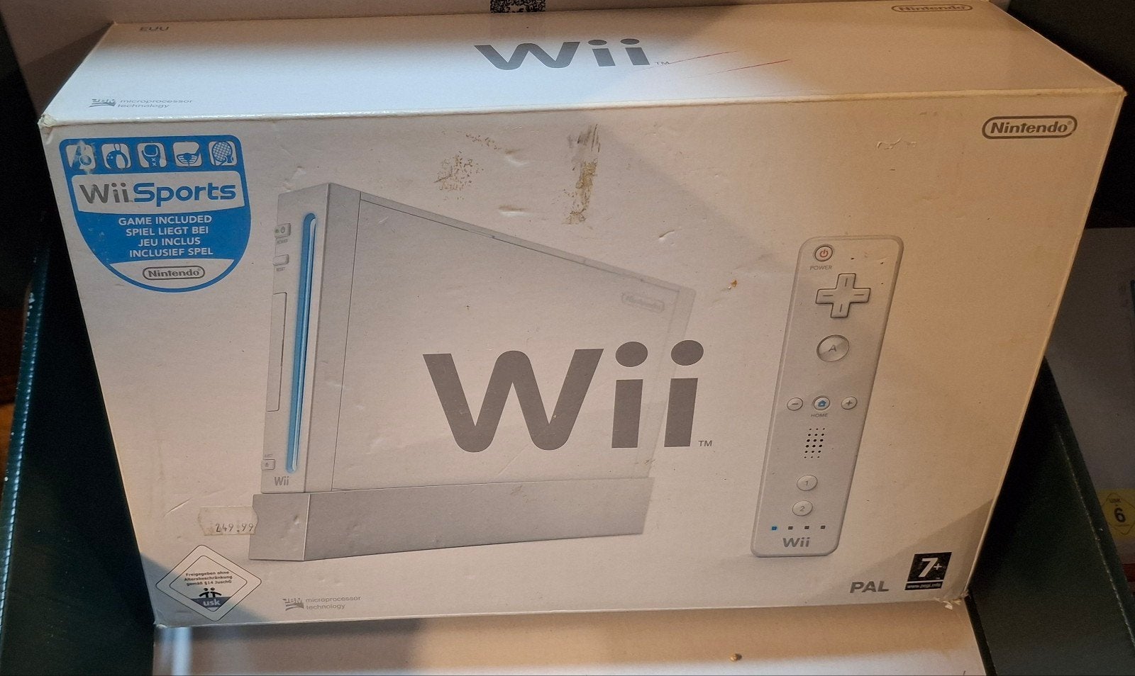 Nitendo Wii met spel, Games en Spelcomputers, Ophalen of Verzenden, Zo goed als nieuw, Met 1 controller, Met games