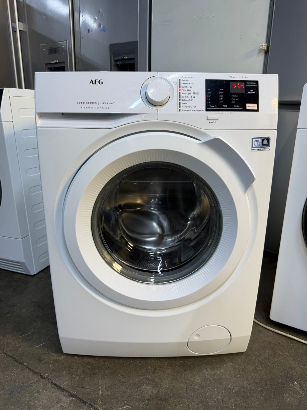 Wasmachine AEG A+++ 8 Kg met GARANTIE, Ophalen of Verzenden, Zo goed als nieuw