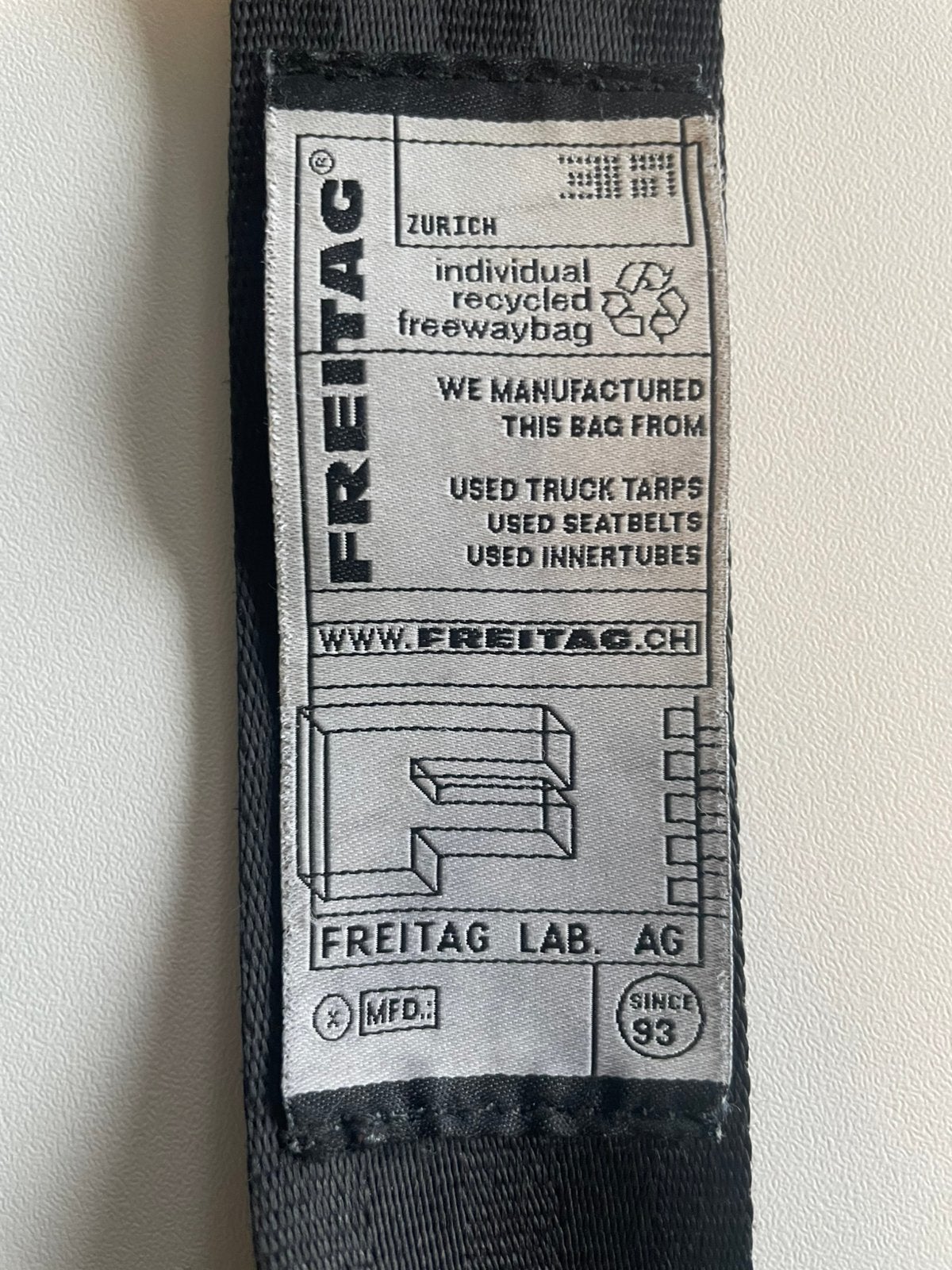 Freitag, Ophalen of Verzenden, Gebruikt, Wit, Overige merken
