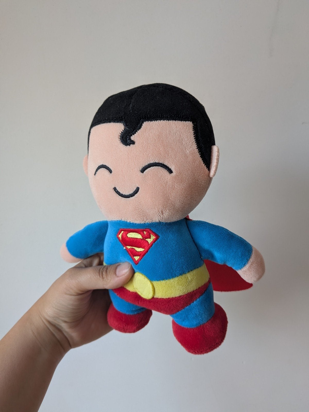Superman knuffel, Ophalen