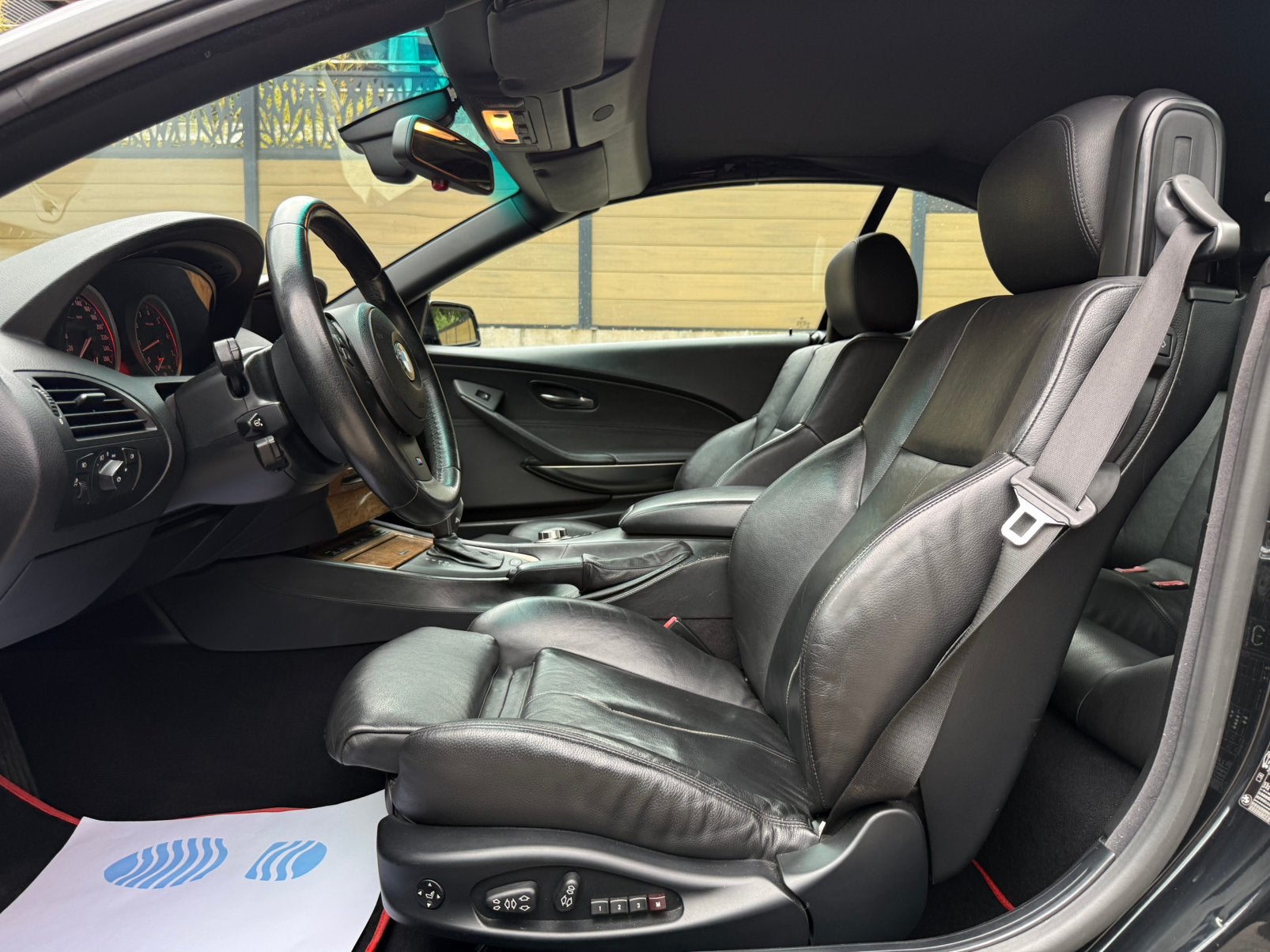 ✅Magnifique Bmw Série 6🔥3,0i Cabrio🔥258Pk💪Full-Options👌, Autos, Cuir, Achat, Série 6, Entreprise