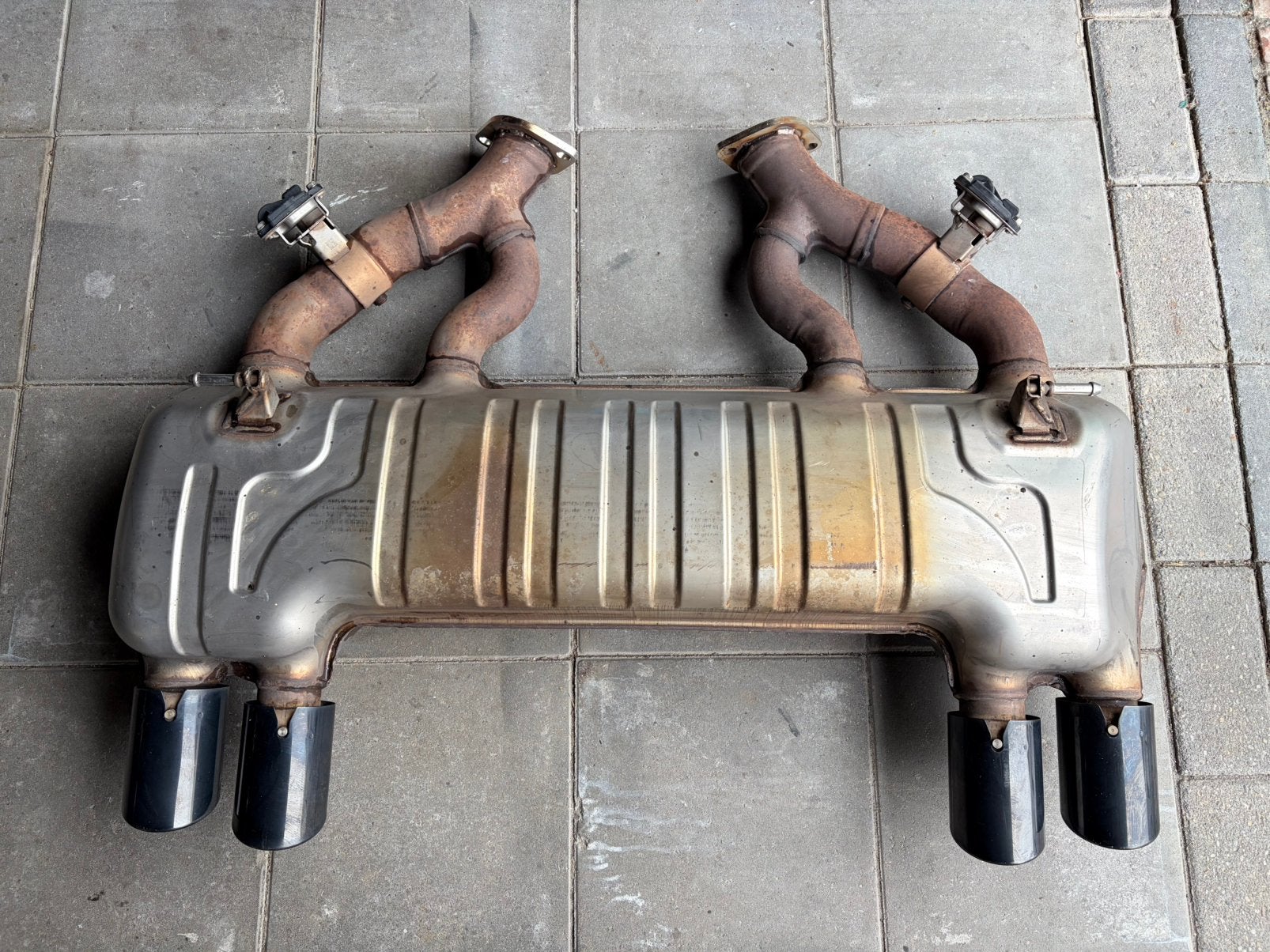 BMW M2 F87 uitlaat origineel, Ophalen, Gebruikt, BMW