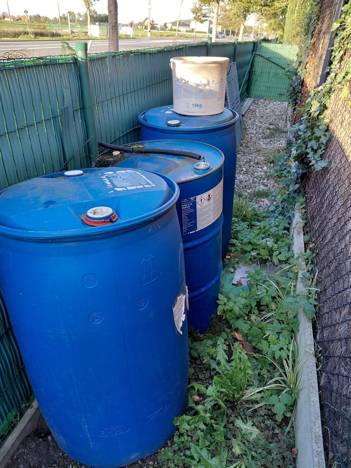 Vaten 200liter, Ophalen, Gebruikt