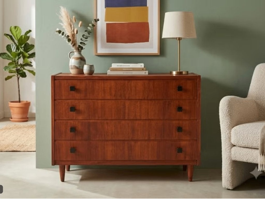 vintage ladekast, Huis en Inrichting, Kasten | Ladekasten, Ophalen