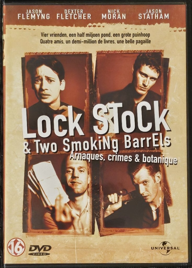 *Lock Stock & Two Smoking Barrels (1998), Ophalen of Verzenden, Zo goed als nieuw, Frans, Nederlands