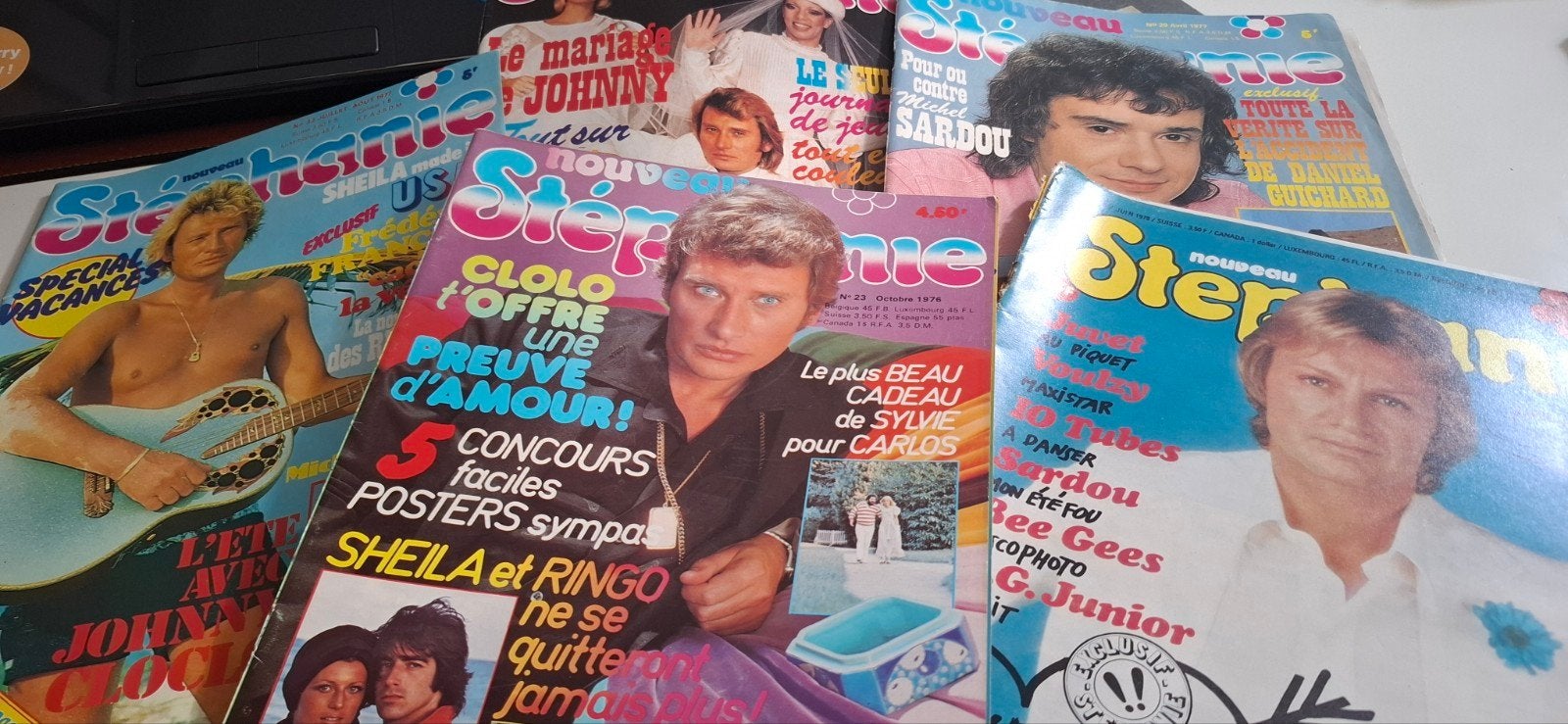 collection sheila  (une partie en photo ), Enlèvement ou Envoi, Gossip, Potins ou Showbizz