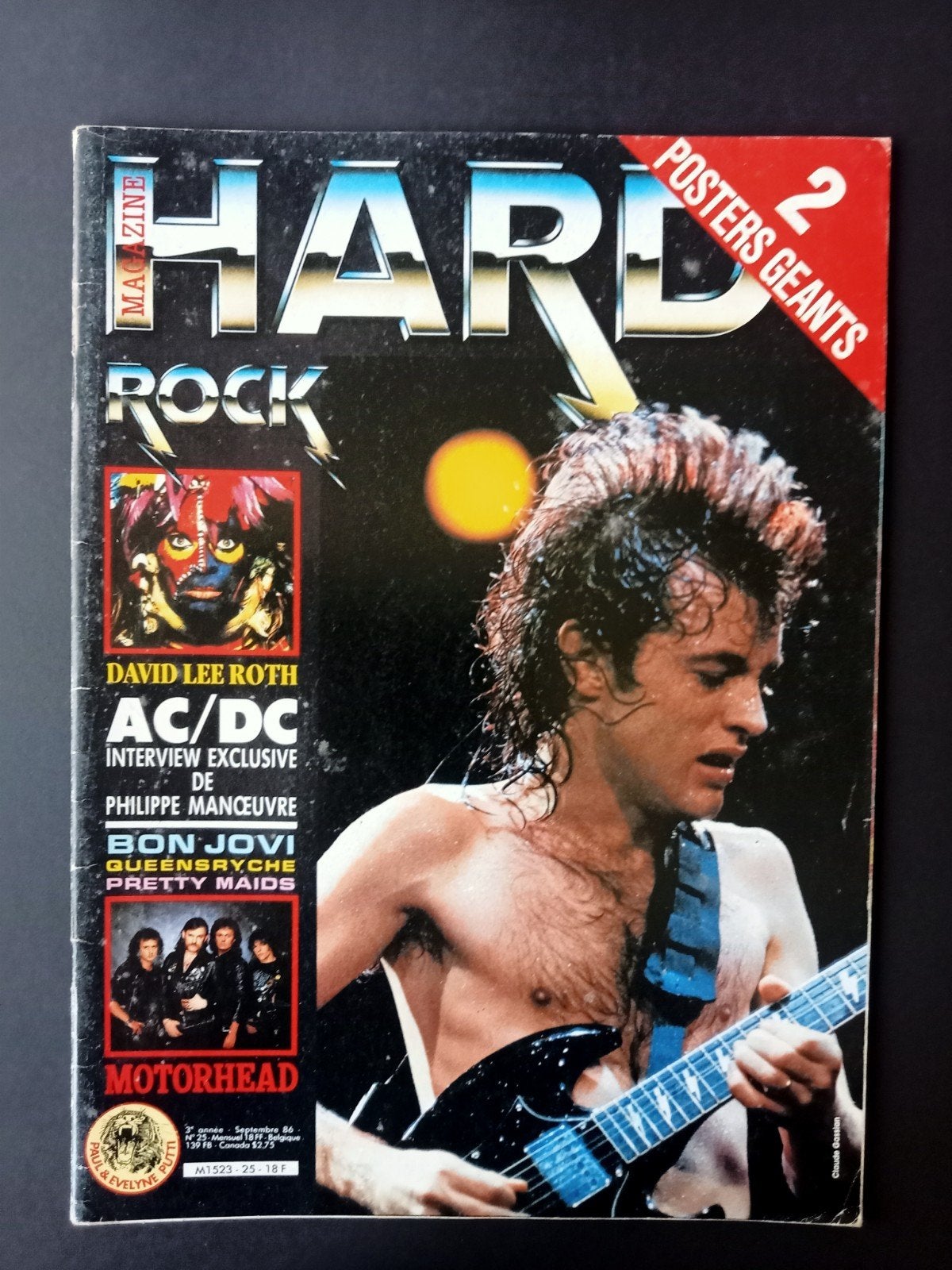 AC/DC Frans hardrocktijdschrift 1986, Rock