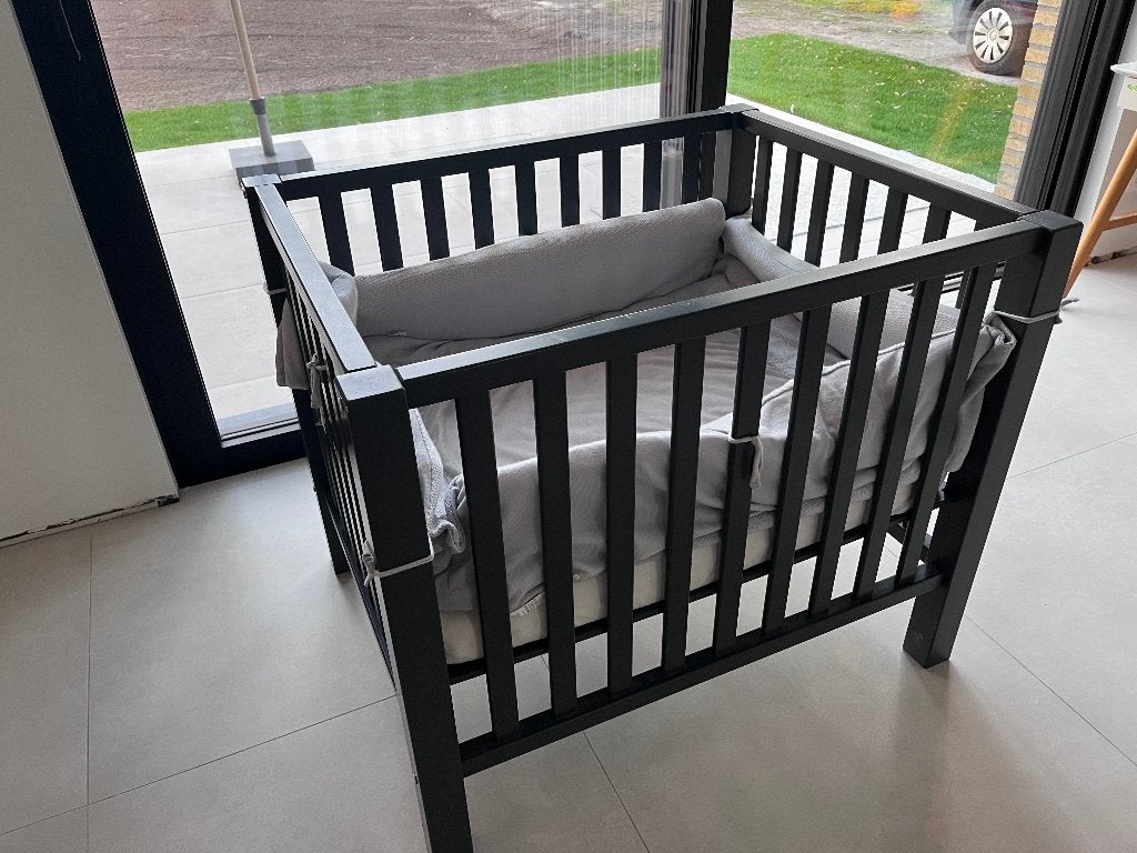 Babypark, Kinderen en Baby's, Babyparken, Ophalen, Gebruikt, Rechthoekig, In hoogte verstelbaar