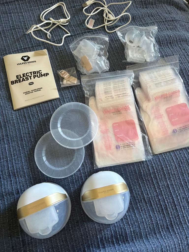 Elektrisch kolfapparaat met accessoires – complete set, Kinderen en Baby's, Babyvoeding en Toebehoren, Zo goed als nieuw, Borstkolf