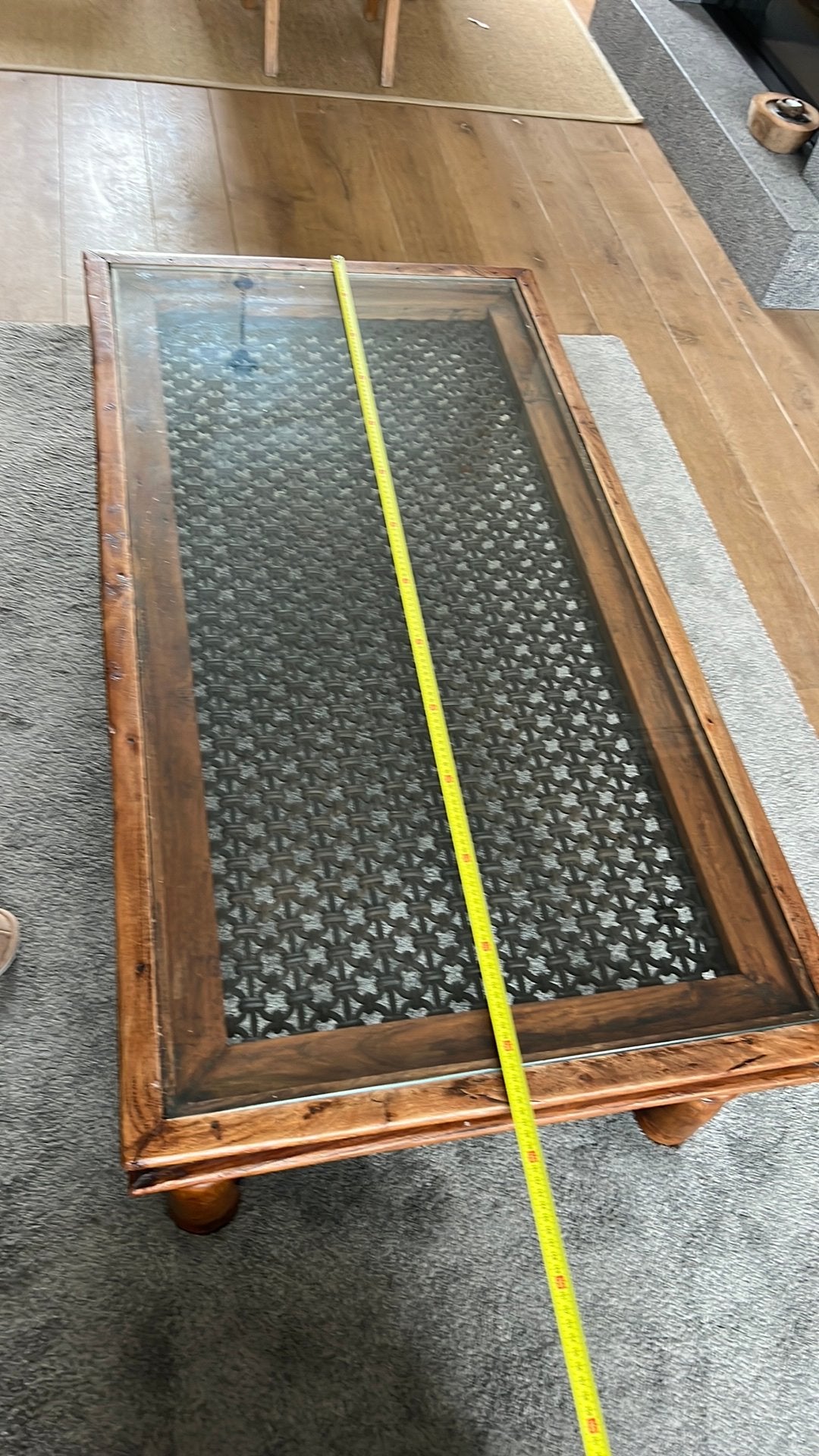 Indische salontafel, Ophalen, Zo goed als nieuw