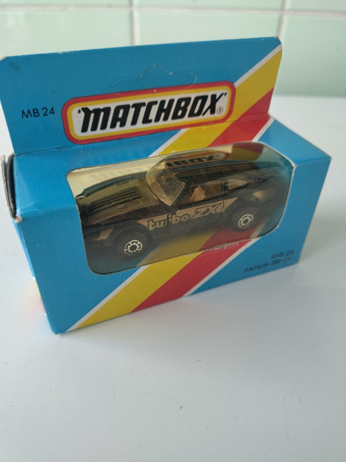 Vintage Matchbox Datsun 280 ZX AFHALING LEES BESCHRIJVING, Hobby & Loisirs créatifs, Voitures miniatures | 1:50, Enlèvement, Neuf