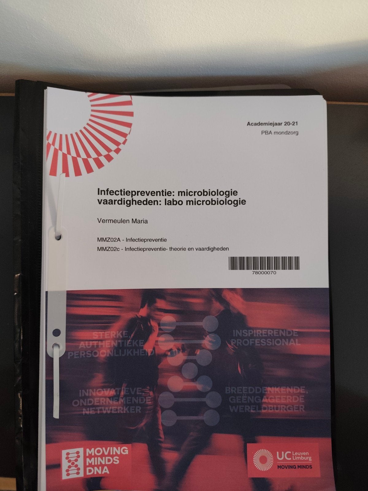 Cursus UCLL Infectiepreventie microbiologie, Boeken, Ophalen of Verzenden, Gelezen, Hoger Onderwijs