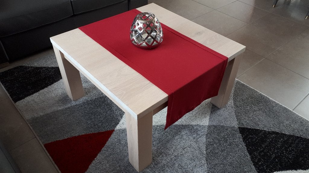 salontafel in white wash ., Huis en Inrichting, Tafels | Salontafels, Ophalen, 50 tot 100 cm, Klassiek, 50 tot 100 cm