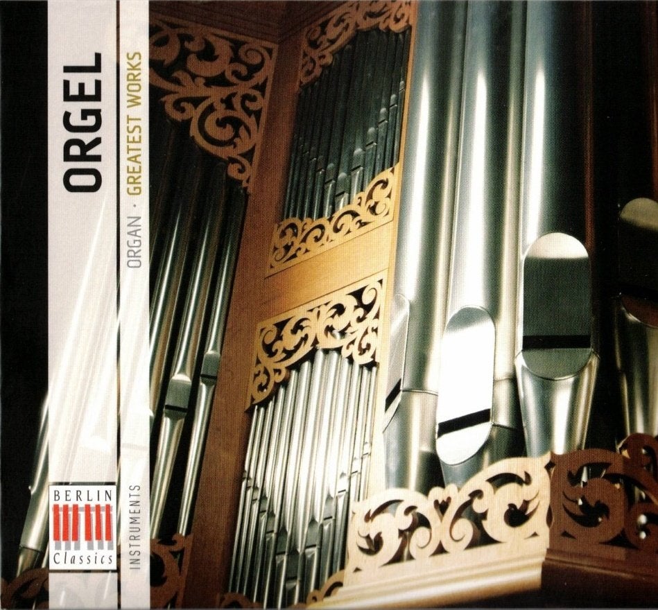 Orgelmuziek – Organ Greatest Works – 2 cd – Berlin Classics, Overige componisten, Overige typen, Ophalen of Verzenden, Zo goed als nieuw