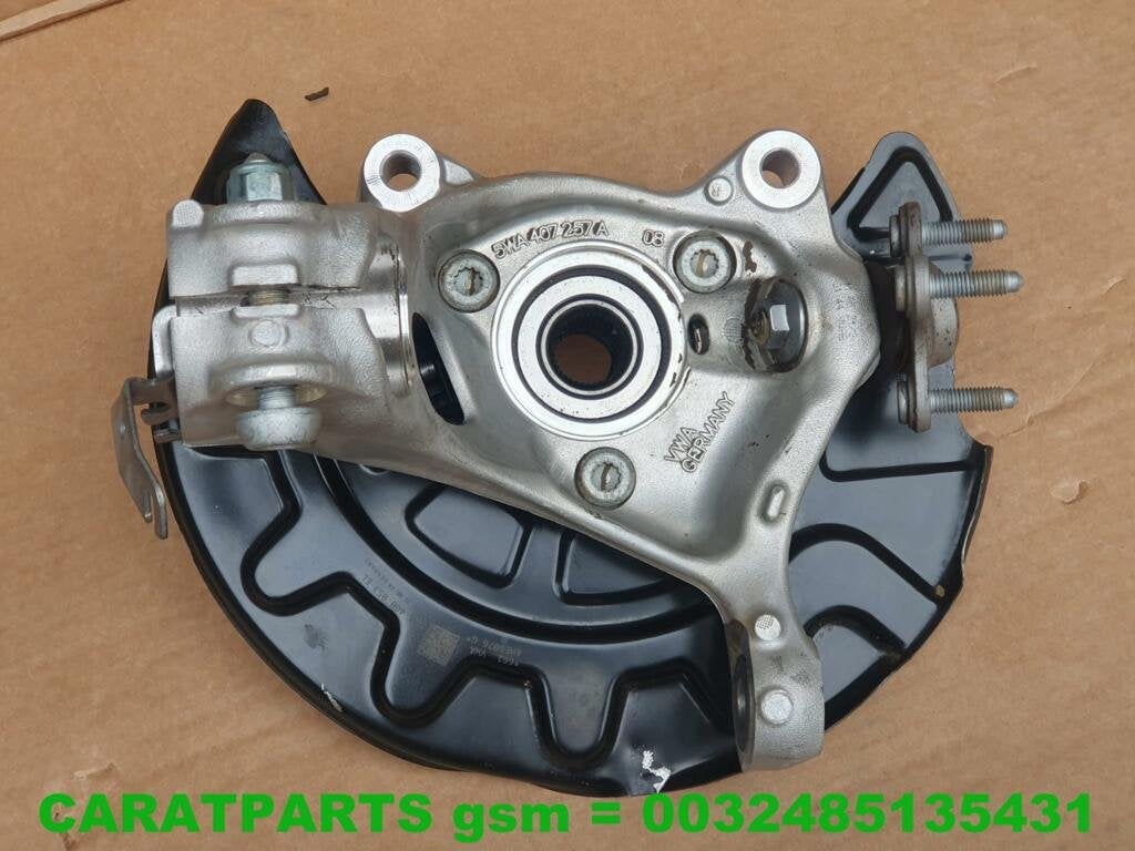 Fus e de direction 5wa407257a, moyeu de roue Golf 8, suspens, Volkswagen AG, Vw@volkswagen.de, Utilisé, Audi