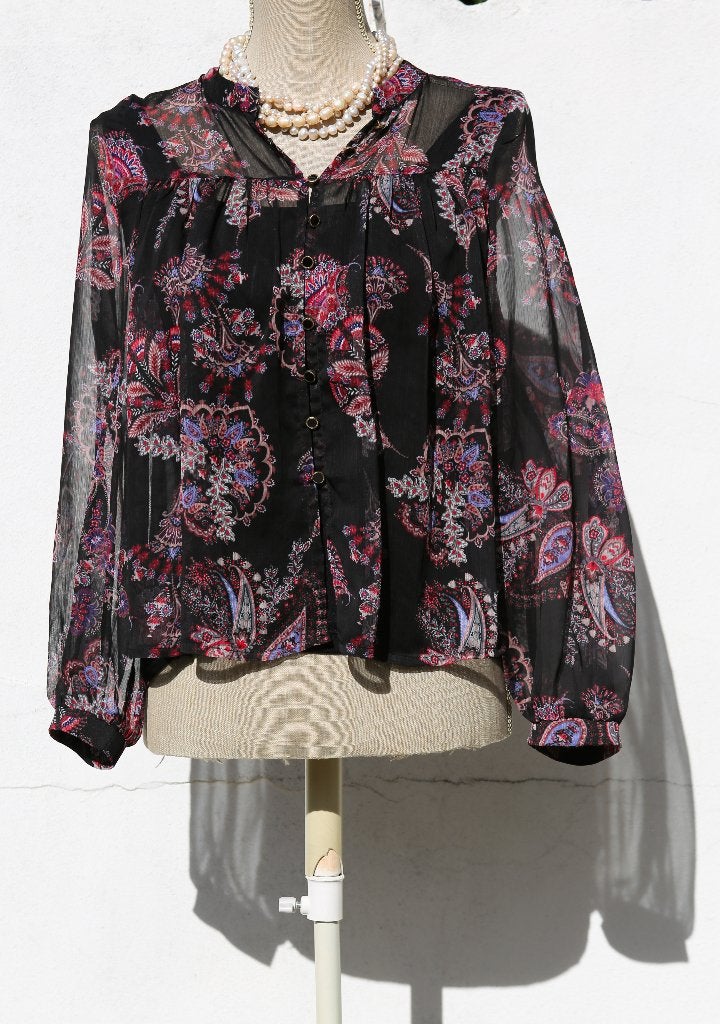 Mooi XS shirt - Morgan, Ophalen of Verzenden, Zo goed als nieuw, Maat 34 (XS) of kleiner, Meerkleurig