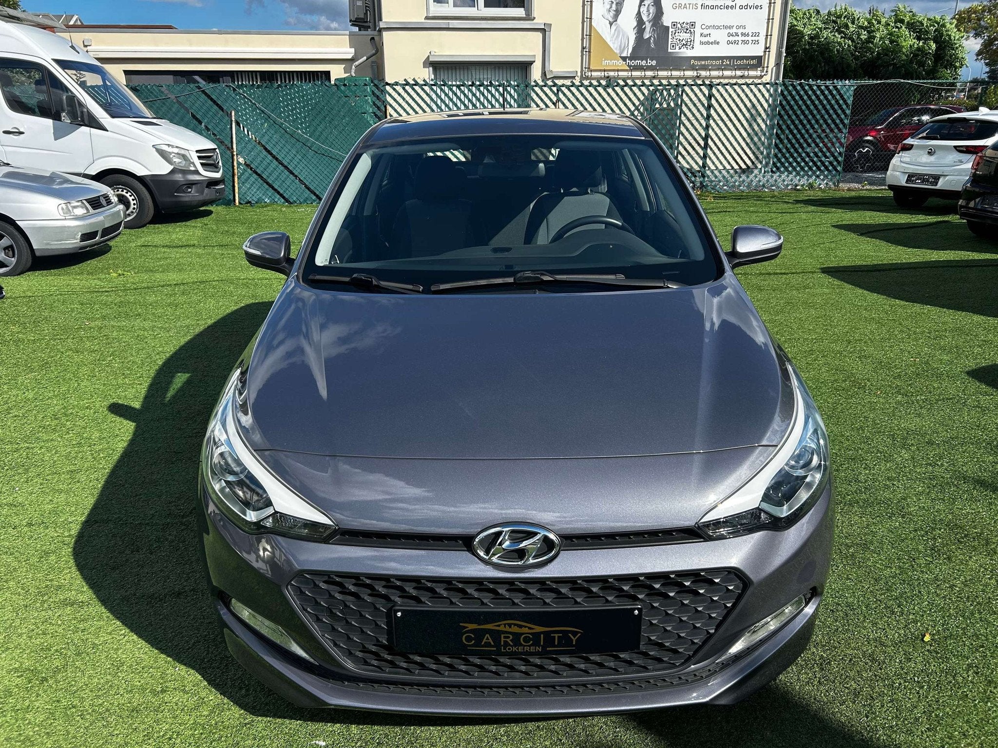 Hyundai i20 1.4i Sky AUTOMAAT BLEUTOOTH 12 M GARANTIE, Argent ou Gris, Achat, Anti démarrage, Euro 6