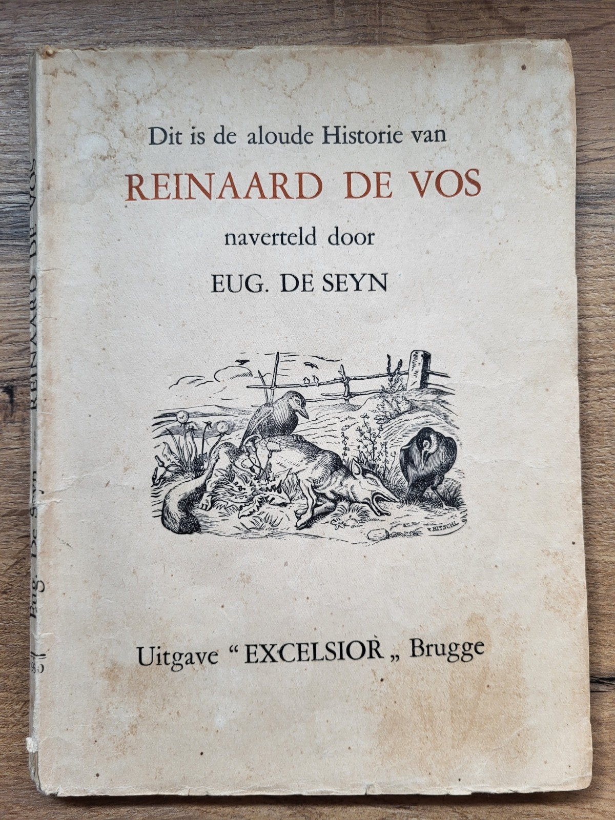 Reinaard De Vos - Eugène De Seyn - 1930, Livres, Enlèvement ou Envoi, Utilisé