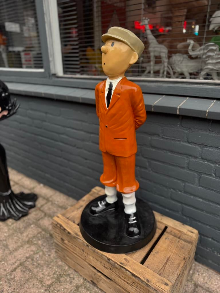 Kuifje met Bobbie beeld, Verzamelen, Ophalen, Zo goed als nieuw, Mens