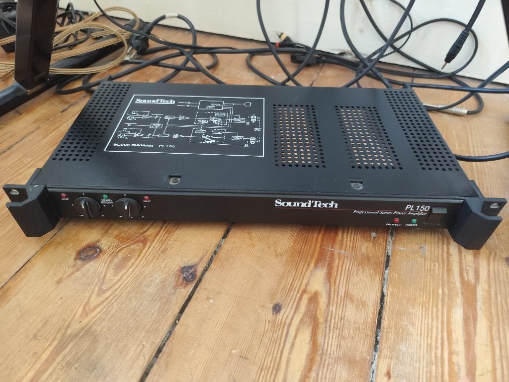 Soundtech PL150 versterker als nieuw, Ophalen, Zo goed als nieuw, 120 watt of meer, Overige merken
