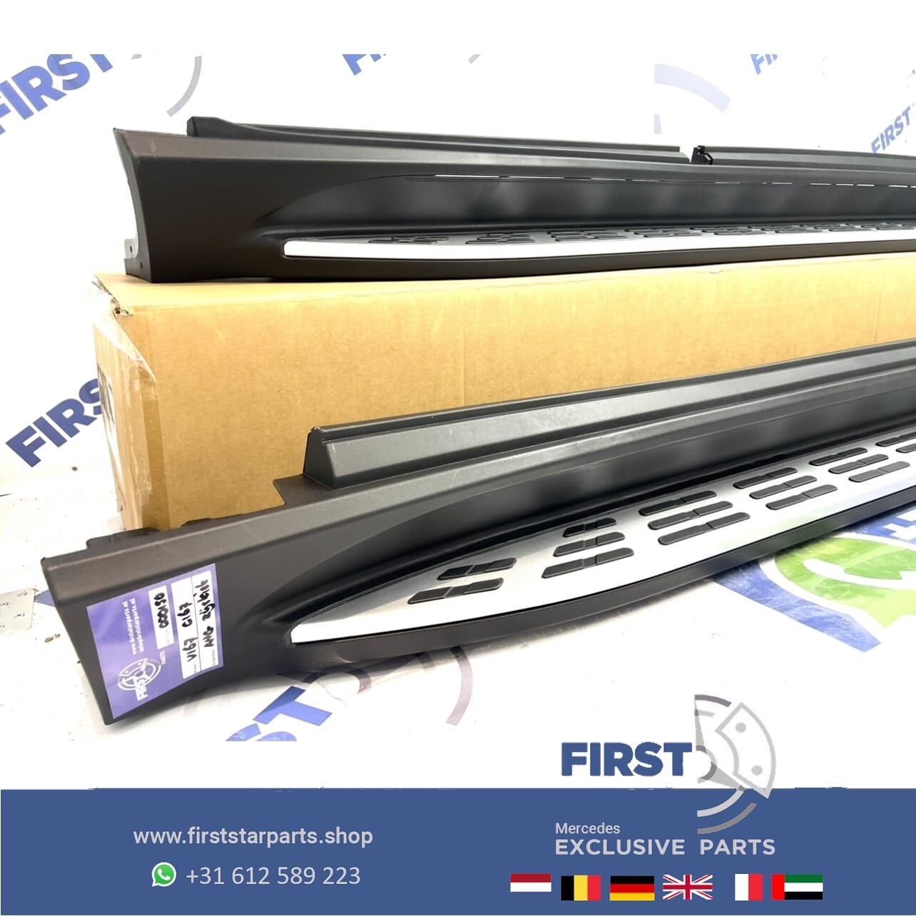 V167 C167 GLE AMG ZIJSKIRT LINKS RECHTS DORPEL LIJST Mercede