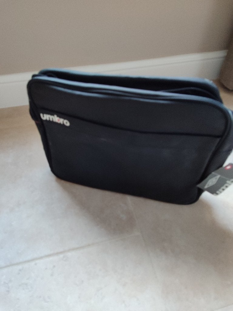 Laptoptas met verdeelvakken, Ophalen
