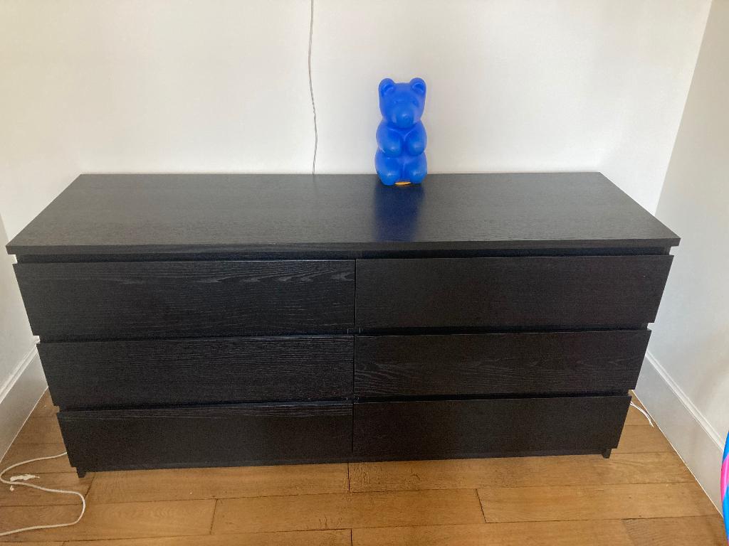 Commode Ikea Malm, Maison & Meubles, Armoires | Commodes, 5 tiroirs ou plus, Moins de 100 cm, 150 à 200 cm, Enlèvement