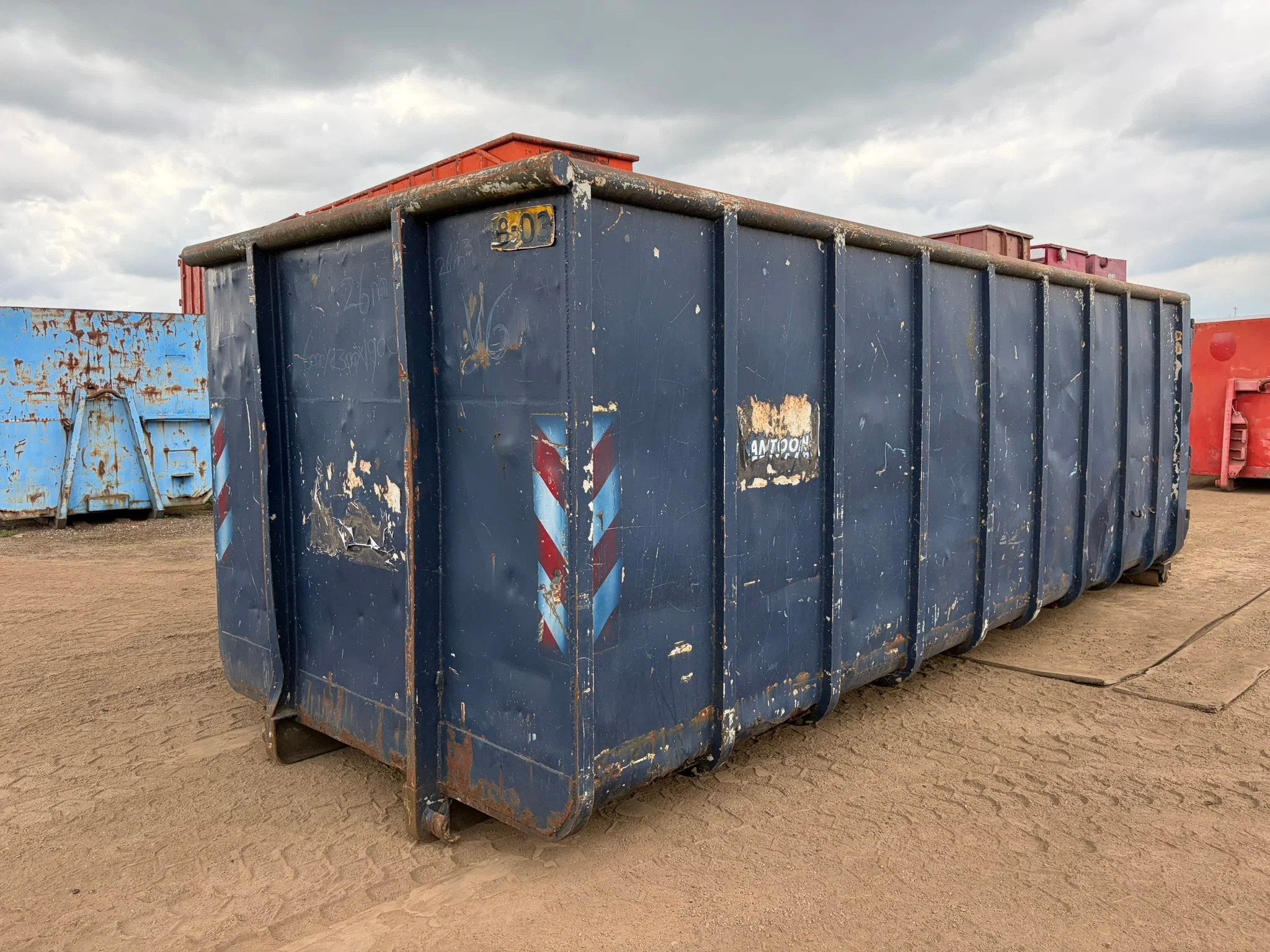 ALL-IN Containers 26m3 open top container, Articles professionnels, Machines & Construction | Abris de chantier & Conteneurs