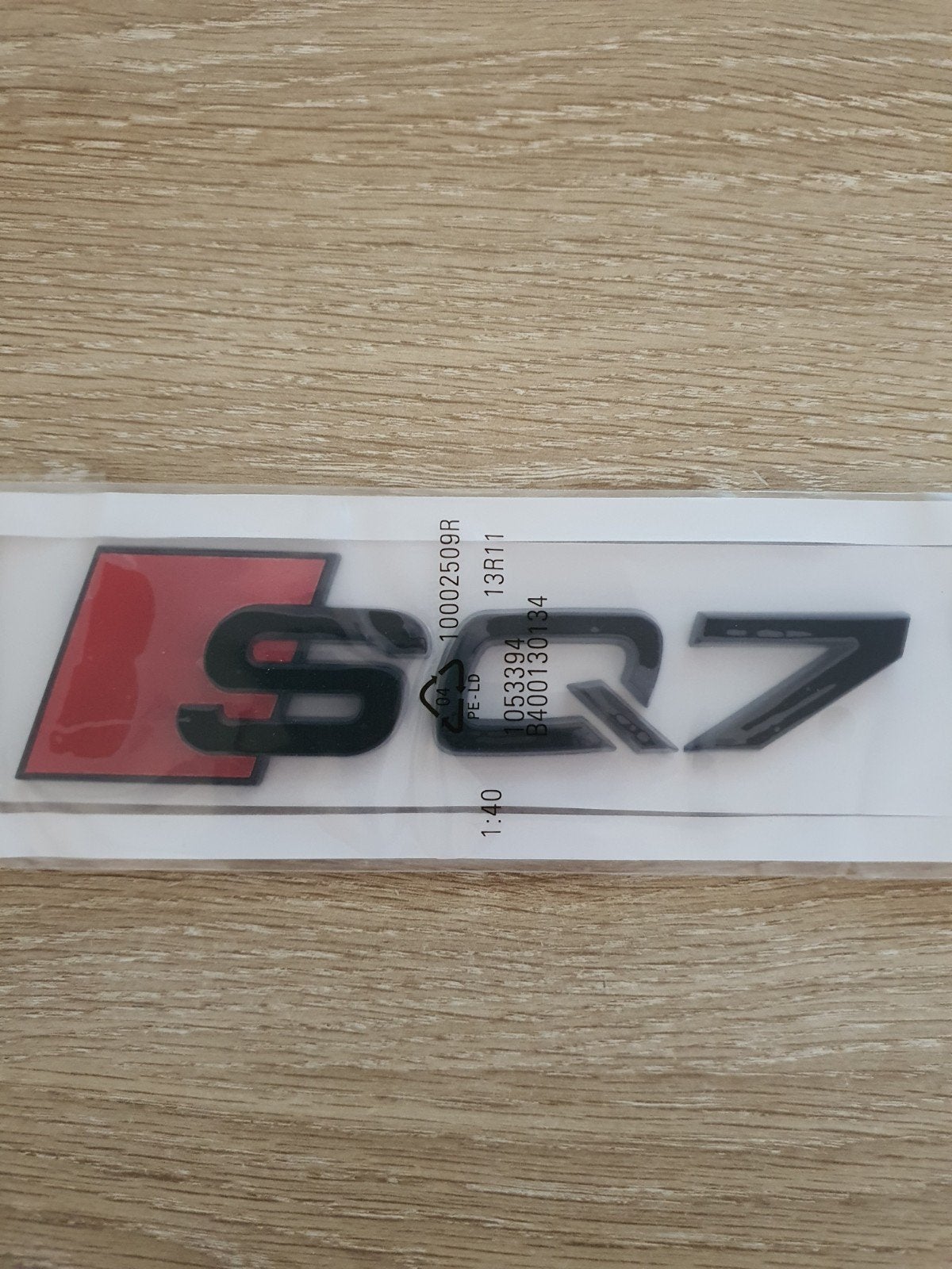 SQ7 zwarte koffer logo, Ophalen of Verzenden