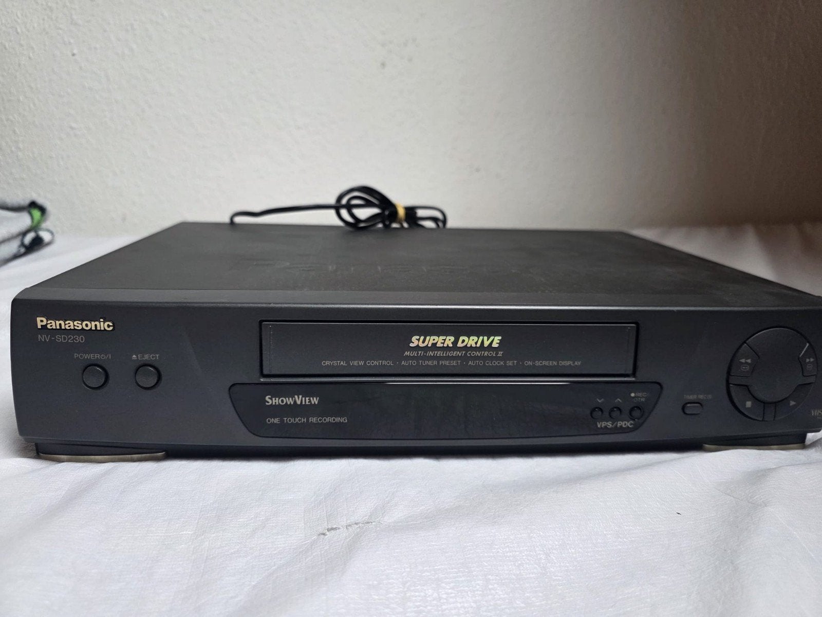 Lecture cassettes VHS fonctionnel, TV, Hi-fi & Vidéo, Lecteurs vidéo, Enlèvement, Utilisé, Lecteur ou enregistreur VHS