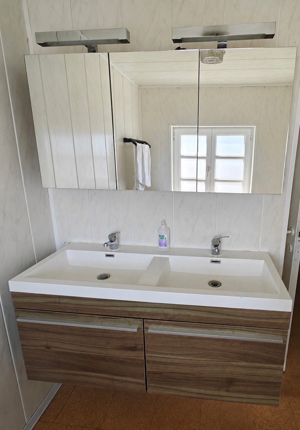 lavabomeubel + spiegelkast, Ophalen