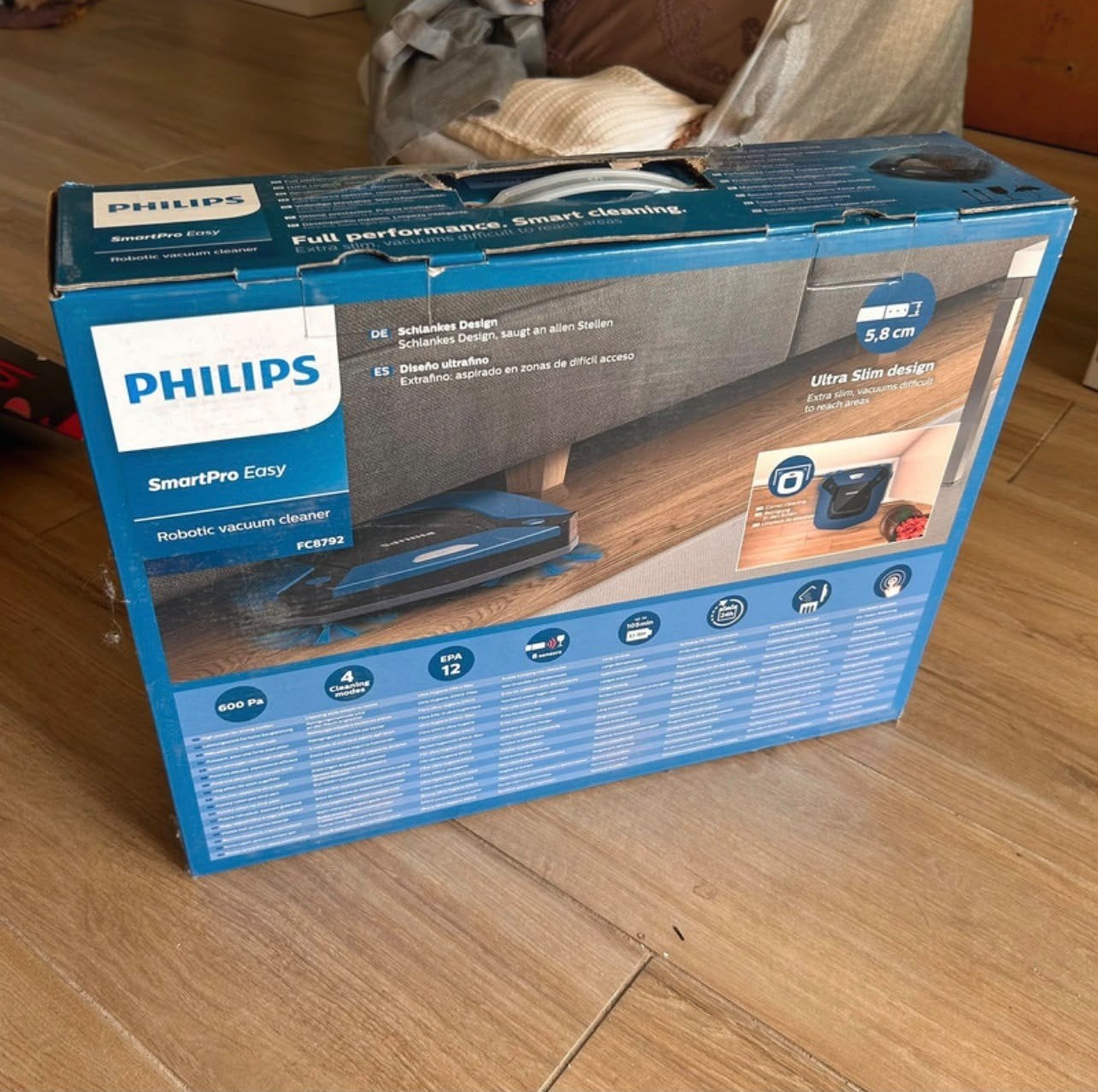 Philips robotstofzuiger, Ophalen, Gebruikt, Robotstofzuiger, Philips