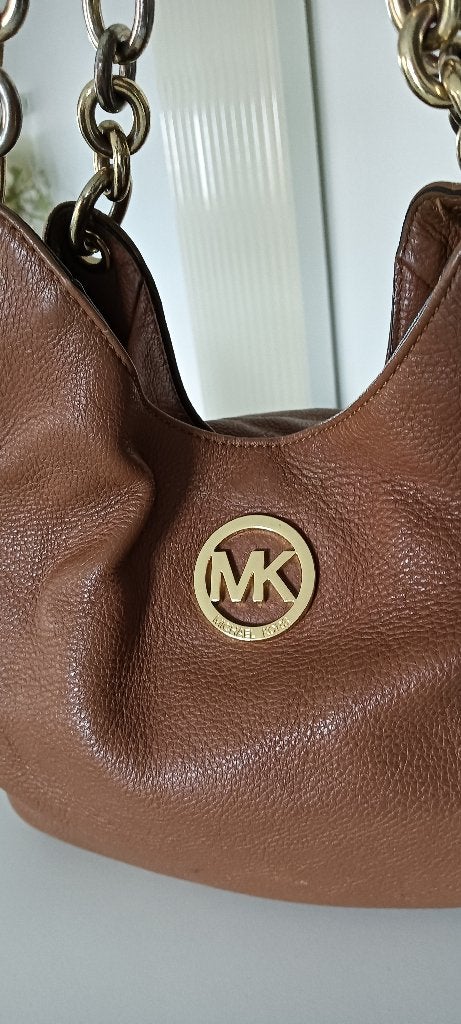 Handtas Michael Kors, Ophalen, Gebruikt, Bruin, Handtas