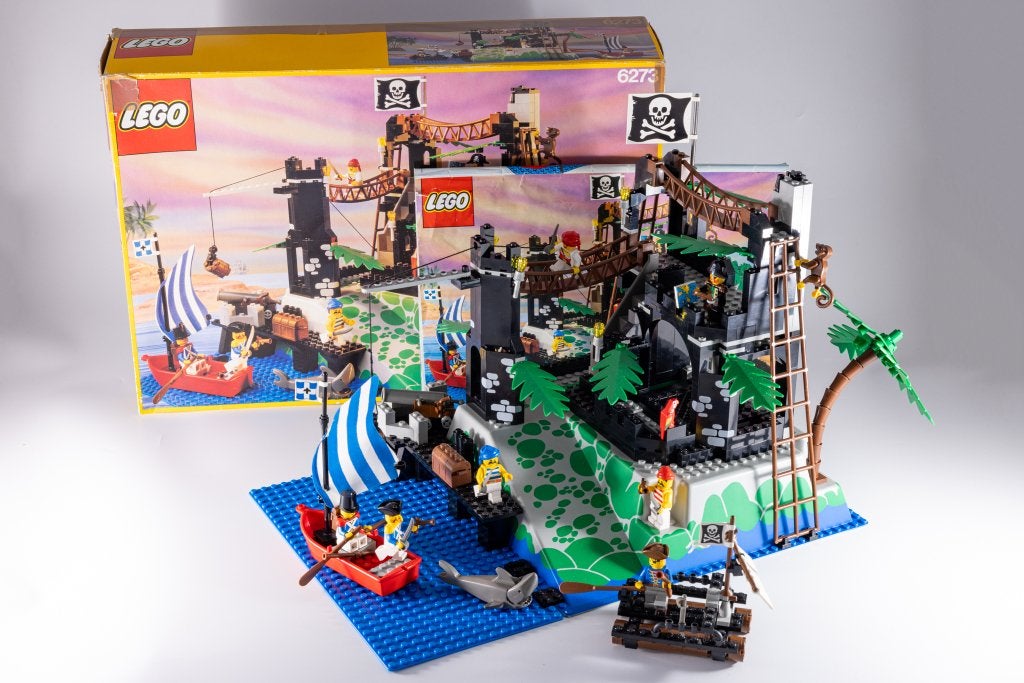 LEGO 6273 Rock Island Refuge Pirates, complet à 100 %, Enlèvement ou Envoi, Lego, Ensemble complet, Pirates