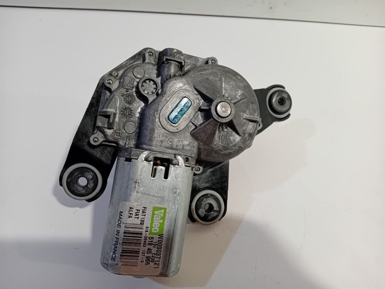 Ruitenwissermotor achter Fiat Panda, Onderdelen@venauto.nl, Van der Ven Autorecycling B.V., Gebruikt, Ettenseweg 76, 4706 PB Roosendaal, The Netherlands
