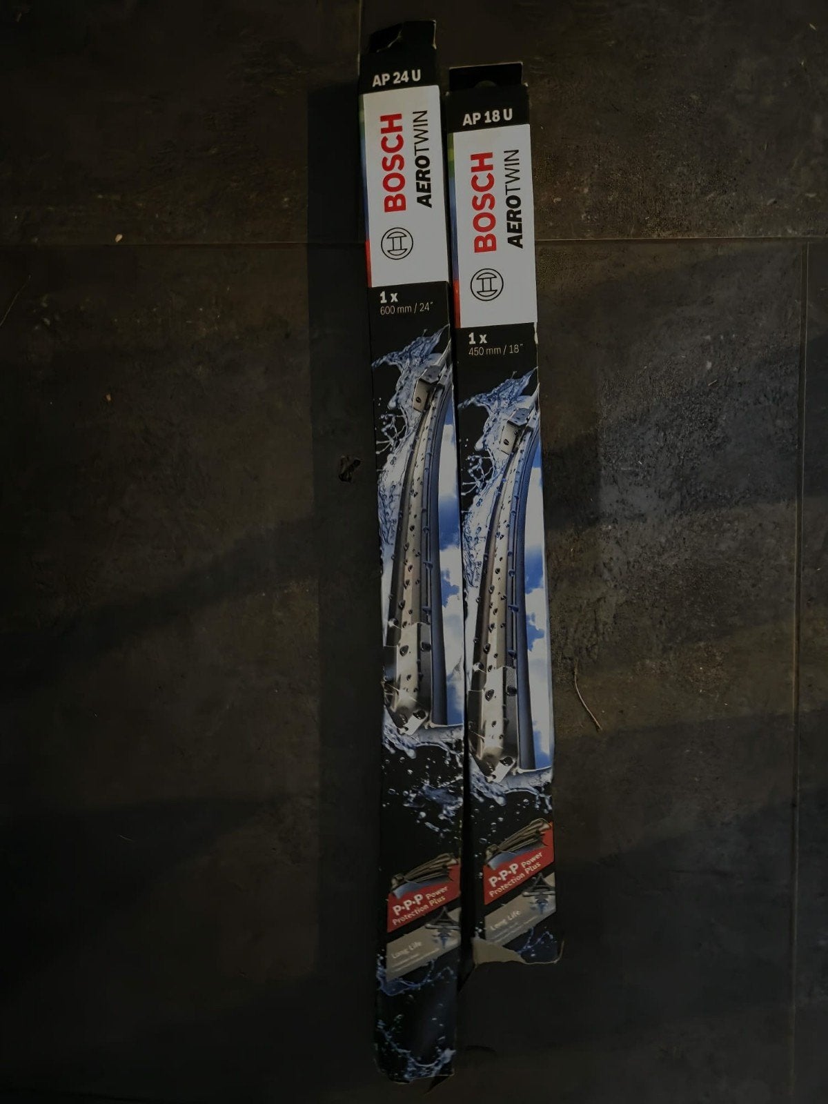 Nieuwe Bosch Aerotwin Ruitenwissers Set (AP 24 U & AP 18 U), Enlèvement, BMW